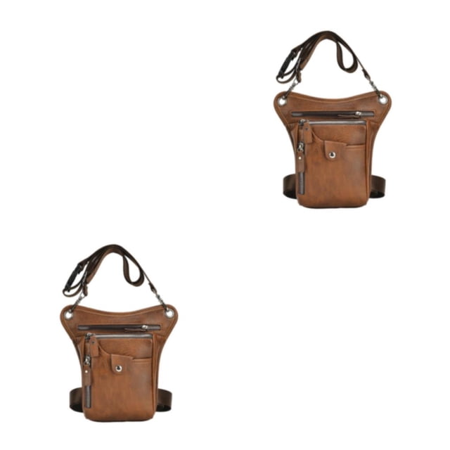 Qarigey Riñonera duradera para hombre, ajustada, adecuada para muchas cosas, riñonera para pierna de motocicleta Type2 NO2