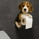thumbnail image 5 of Soporte para papel higiénico para perros, con estructura metálica enrollable, diseño plegable y ajustable, portátil para exteriores, fabricado en acero resistente, ideal para el dormitorio., 5 of 9
