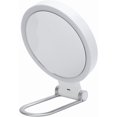 thumbnail image 3 of Magnification Mirror, High Definition 3 Color Light Enlargement Make Up Mirror For Travel (10X), 3 of 7