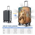 thumbnail image 2 of Rainbow White Horse Luggage Cover Anti Scratch, Elastic Suitcase Protector Suitcase Covers for Luggage Fits 18-32 Inch Luggage, 2 of 5