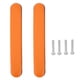 thumbnail image 2 of Reposabrazos Para Silla De Ruedas, Color Naranja, De Piel Sintética, Impermeable, Universal, De Fácil Instalación, Almohadillas Para Brazos Para Discapacitados Para Desplazar, 2 of 7
