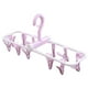 thumbnail image 1 of Injueey Tendedero plegable de 12 clips, ropa interior plegable multifuncional, pinzas para calcetines, pinzas de plástico para ropa, colgador Type3 NO3, 1 of 5