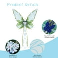 thumbnail image 3 of DAMAI Green Fairy Wings for Women,Mother Nature Woodland Elf Wings with Colorful Flowers Leaves and Vines,Floral Vine Butterfly Wings Accessory for Adults, Fantasy, Renaissance Faire, 3 of 7