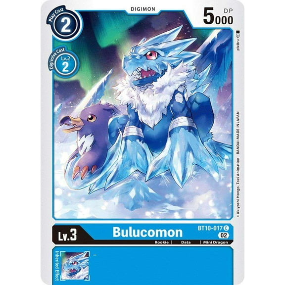 Digimon Xros Encounter Common Bulucomon BT10-017