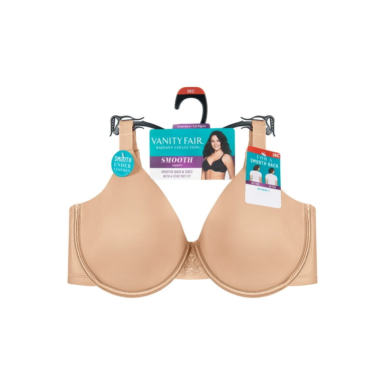 Vanity Fair Radiant Collection Women s Lightly Lined Smoothing Underwire Bra Style 3476528