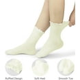 thumbnail image 2 of YooGuoGuo Ruffle Socks Women - Turn-Cuff Frilly Sock - Lightweight Cotton Socks, 2 of 6
