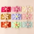 thumbnail image 7 of Baby 3D Cotton Filled Flower Patched Design Headbands, 7 of 7