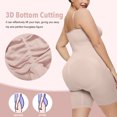thumbnail image 3 of Lencería completa del cuerpo extraíble de la correa del cuerpo del corsé de las mujeres inconsútiles de Shapewear de la elevación de la cadera, 3 of 7