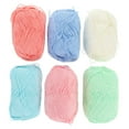 thumbnail image 4 of FONDOTIN Crochet Yarn Kit 6 Rolls Assorted Color for Household DIY Craft Making, 4 of 8