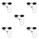thumbnail image 1 of Seitruly Flex Soft Bronceado Goggles Protección ocular Gafas Eyeshields Eyeshield Type2, 1 of 1