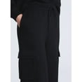thumbnail image 5 of Scoop Women's and Women's Plus New Scubaknit Cargo Pants, Sizes XS-4X, 5 of 6