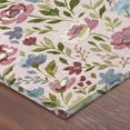thumbnail image 3 of Addison Rugs Chantille Indoor/Outdoor Transitional Floral Pink Machine Washable Rectangle Rug, 3' x 5', 3 of 8