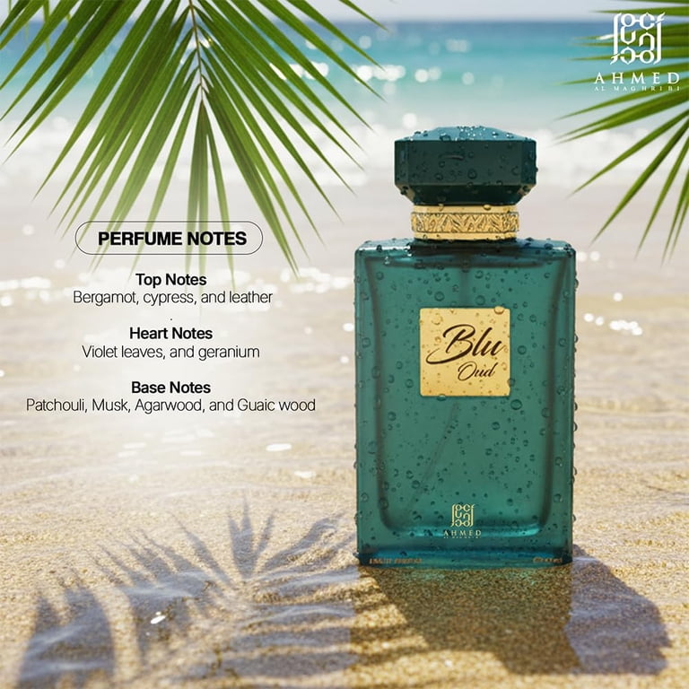 Blu Oud by Ahmed Al Maghribi, 3.4 oz EDP Spray for Unisex