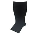 thumbnail image 1 of LOVEVER Plus Size Compression Socks  For Men And Women  15-20mmHg Extra-wide Calf And Knee Length Stockings To Support Blood Circulation, 1 of 5