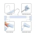 thumbnail image 2 of Perchas para pantalones, soportes para faldas que ahorran espacio con ganchos giratorios de 360°, clips ajustables, perchas para pantalones, perchas para ropa, abrigos, prendas de vestir, pantalones, 2 of 7