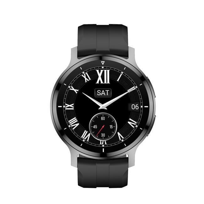 Letsfit LetsfitIW4 BKDKTH IW4 Health & Fitness Smart Watch, Black