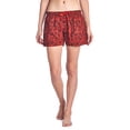 thumbnail image 2 of Casual Nights Women's 2 Pack Cotton Woven Lounge Boxer Shorts, 2 of 3
