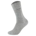 thumbnail image 2 of Camano Unisex Socks - Soft Socks, Single-Coloured, Pack Of 8 Grey 35-38 (Uk 2,5-5), 2 of 3