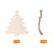 thumbnail image 3 of 10 Pcs Ornamentos de Navidad de Madera Pintables para Manualidades de Árbol de Navidad DIY, 3 of 7