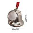 thumbnail image 4 of Bells Memorial Ornament, Christmas Tree Pendants, Hanging Bells, Home Decoration, Christmas Ornaments, Elegant Style, Foldable Design, Metal Frame, for Bedroom, 4 of 5