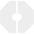 thumbnail image 4 of 16"OD x 4"ID x 5 1/2"C x 1"P Logan Architectural Grade PVC Contemporary Ceiling Medallion, Two Piece, 4 of 11