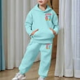 thumbnail image 7 of Boys Sweatsuit Size 16-18 Casual Outfit Fashionable Print Hoodie and Pants Two Piece Comfy Playwear, 7 of 7