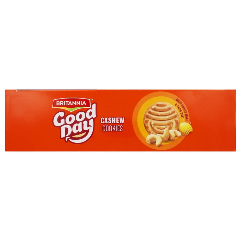 Britannia Good Day Cashew Cookies, Family Pack, 21.2 oz - Walmart.com