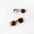 thumbnail image 3 of Gafas de sol de silicona para bebés de estilo coreano con montura redonda pequeña, gafas anti-UV UV400, gafas de sol polarizadas de moda para bebés, 3 of 4