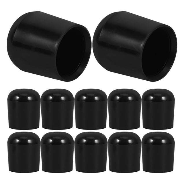 Phenofice 12Ud Cubierta Antideslizante Para Patas De Muebles Negro Para Proteger Suelos Duros