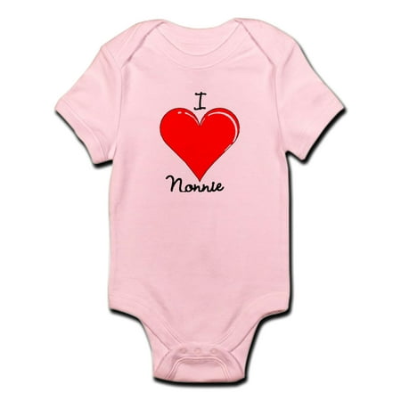 

CafePress - I Love Nonnie Infant Bodysuit - Baby Light Bodysuit