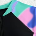 thumbnail image 6 of NAISIBABY Girls Swimsuits 2-Piece, Long Sleeve Rash Guard Swim Shirt and Boyshorts Beach Surfing Bathing Suits Multicolor 10T, 6 of 9