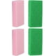 thumbnail image 1 of Lima córnea exfoliante para pies Piedra espumante para pies de PU-2 piezas rosa + 2 piezas verde Vhermosa CPB-US-YYM399-8, 1 of 4