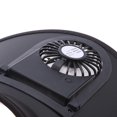 thumbnail image 4 of Sombrero Con Visera De Refrigeración Por Ventilador Ventilador de verano con visera de refrigeración, protector solar, visera para deportes al aire libre (negro) Tmvgtek Para Estrenar, 4 of 9