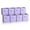 Pastel Purple, variant on Sorbus Fabric Storage Bins 11" Foldable Cubes With Handles For Pantry, Cubbies, Toy And Closet Shelving Organization - 8Pk
