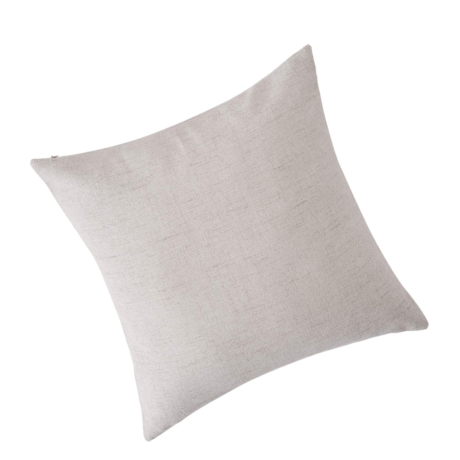 Blank Pillow Covers Throw Cushion Cover Faux Linen Look Decorative