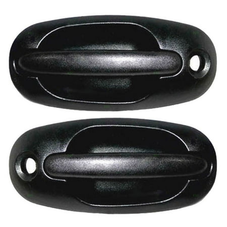 - Driver and Passenger Front Outside Outer Door Handles Replacement for Chrysler Dodge Plymouth Van QK03SBK QK02SBK