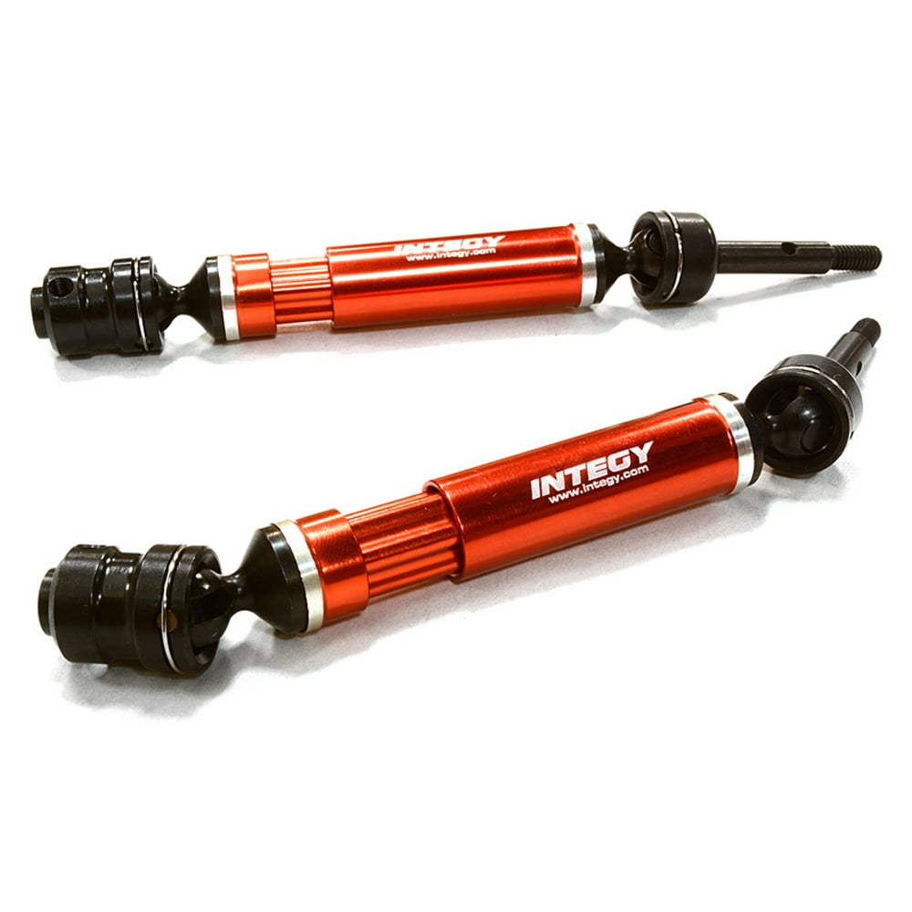Integy C26500RED Telescopic Rear Drive Shafts 1/10 Slash 2WD