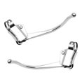 thumbnail image 1 of 2 piezas Palancas de freno de bicicleta Reprazamiento de mano liviano Reemplazo de manillar Road Road Bike Fijar bicicleta Handles de freno de freno plata, 1 of 8