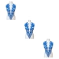 thumbnail image 1 of maskred Sturdy And Durable Lace Applique With 3D Beads And Rhinestones With Materials Are Sturdy And Durable Multiple Colors blue A 3Set, 1 of 6