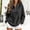 Black, variant on Hoodies for Women Lightweight Oversized Sweatshirts Loose Fit Trendy Cheetah Print Long Sleeve Tops Graphic Half Zip Pullover Fashion Womans