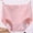 Pink, variant on Plus Size Period Underwear Women, Leakproof Panties Postpartum Menstrual Hipster Briefs Teens, XL-6XL