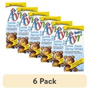 (6 pack) Ayr Baby Saline Nasal Spray/Drops, 1 Oz.
