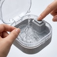 thumbnail image 6 of Portable Braces Cleaning Box Denture Cleaner Portable Teeth Box, 6 of 7