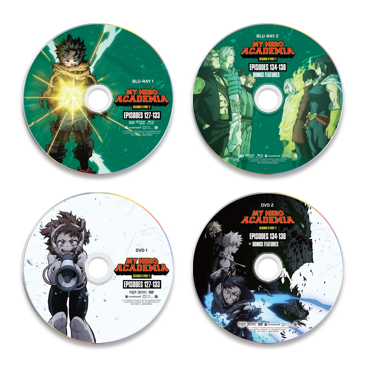 Funimation My Hero Academia: Season Part (Blu-ray, DVD
