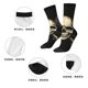 thumbnail image 5 of Balery Gothic Winged Skull Calcetas Largas con Estampado para Hombre y Mujer – Suaves y Transpirables, Talla Única (US 5-11), 5 of 6
