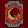 thumbnail image 2 of Junior's Lost Gods The Moon Tarot Card Cowl Neck Sweatshirt, 2 of 3