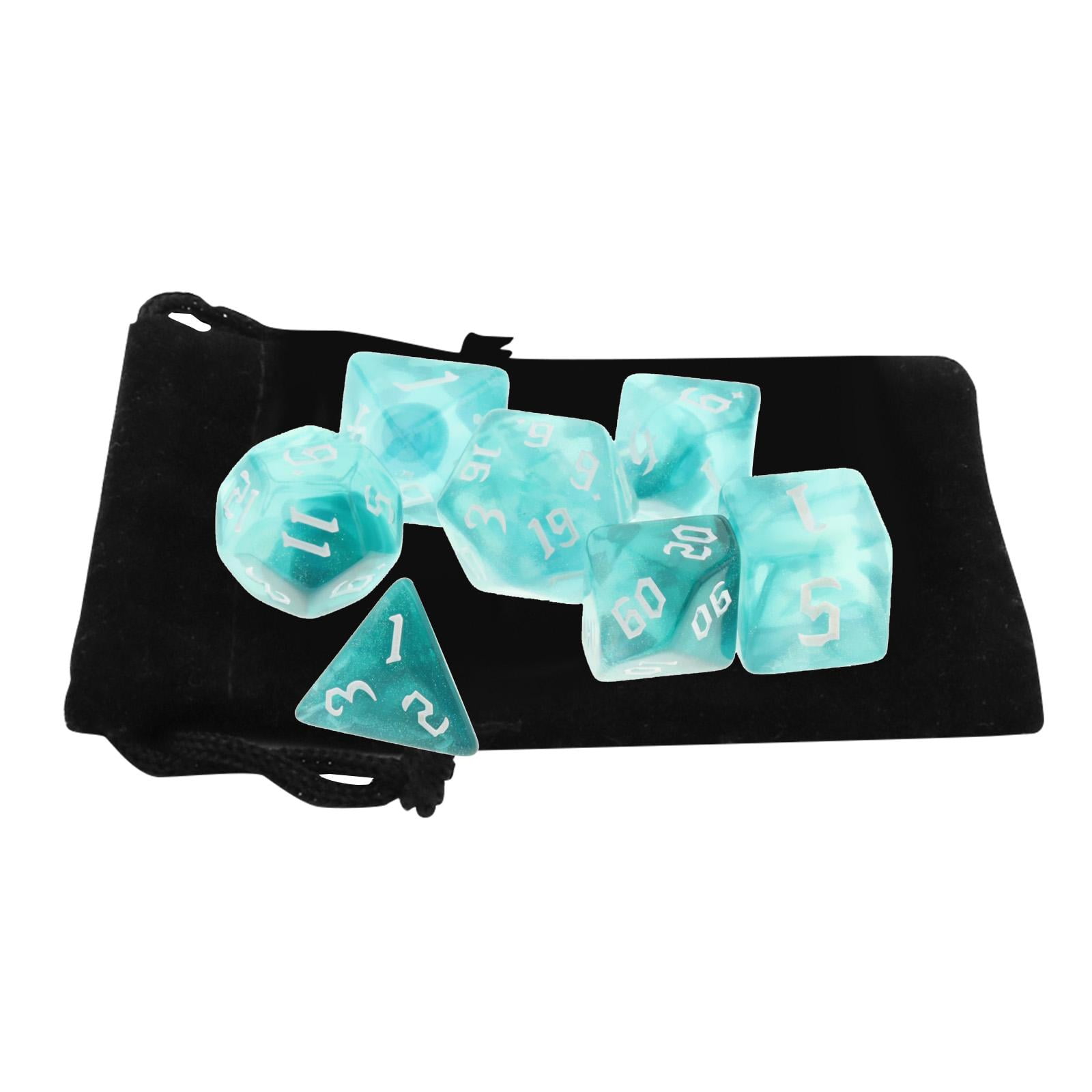 Set De 20 Dés En Bois 20 Mm – Polyédriques Opaques Pour TRPG, MTG, Jeux De Rôle Et Cartes – Naturel Et Robuste