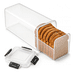 thumbnail image 1 of Caja Para Pan Recipiente Con Bandeja, Panera Xtellar transparente, 1 of 3
