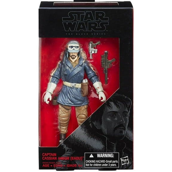 Star Wars The Black Series Rogue One Captain Cassian Andor (NON-MINT PACKAGE)