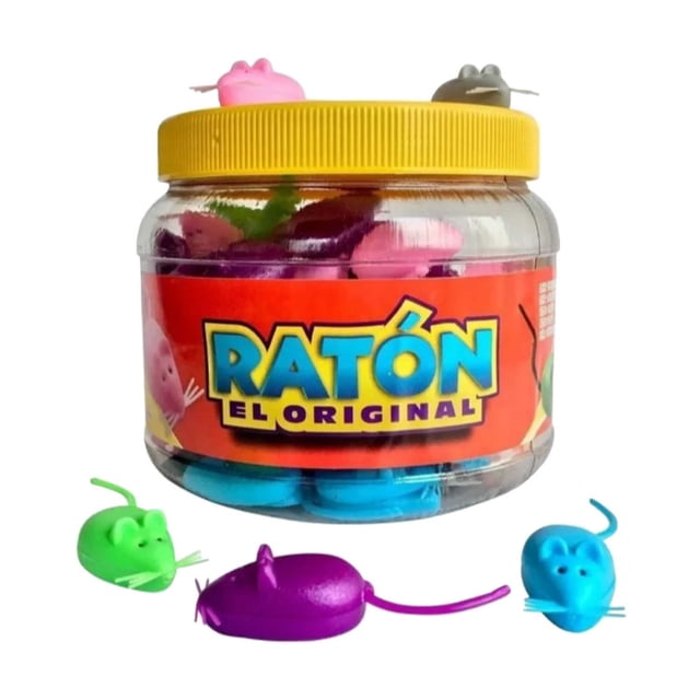 Ratones Para Guardar Dientes Plasticos Olivos Bote Con 100 Piezas
